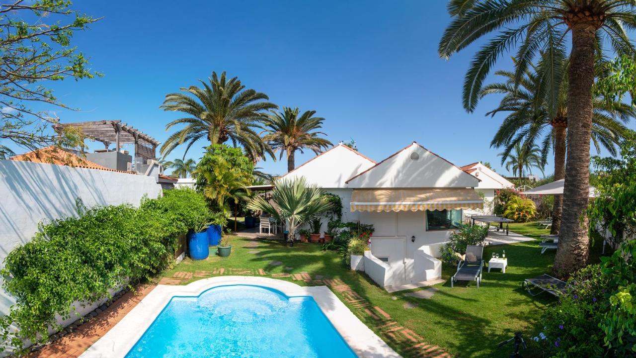 La Villa Calypso - Vivienda Vacacional Con Piscina Privada Maspalomas  Extérieur photo